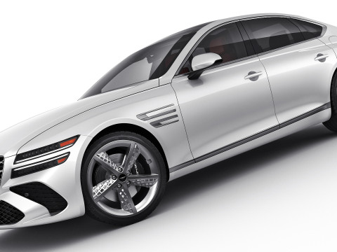Genesis G80 Sport 2025 3D Модель