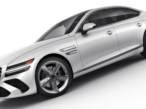 Genesis G80 Sport 2025 3D Model