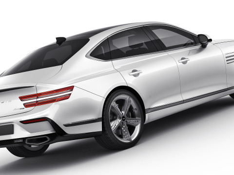 Genesis G80 Sport 2025 3D Модель