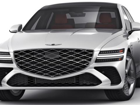 Genesis G80 Sport 2025 3D Модель