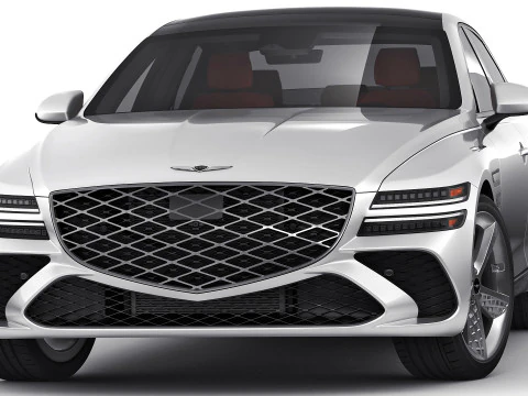 Genesis G80 Sport 2025 3D Model