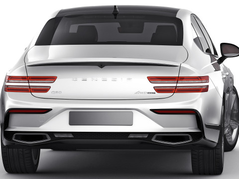Genesis G80 Sport 2025 3D Модель