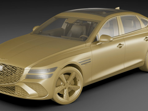 Genesis G80 Sport 2025 3D Модель