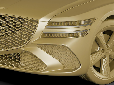 Genesis G80 Sport 2025 3D Модель