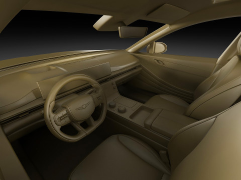 Genesis G80 Sport 2025 3D Модель