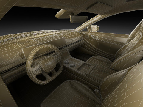 Genesis G80 Sport 2025 3D Модель