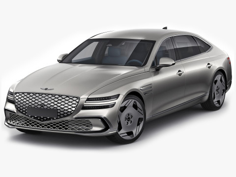 Genesis Electrified G80 Long 2025 3D Модель