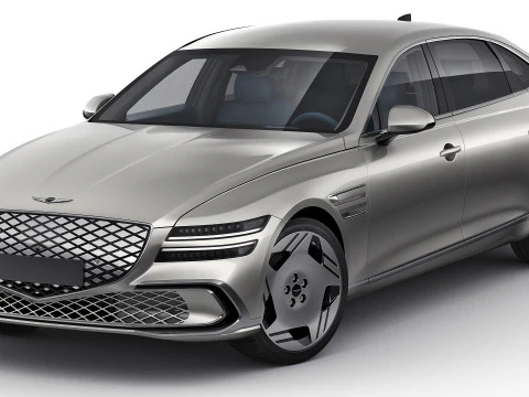 Genesis Electrified G80 Long 2025 3D Model