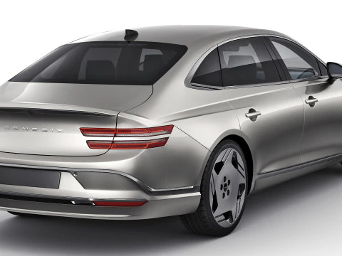 Genesis Electrified G80 Long 2025 3D Model