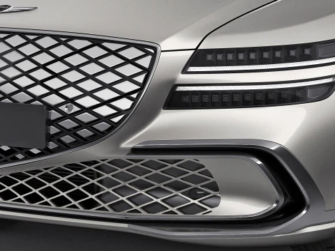 Genesis Electrified G80 Long 2025 3D Model
