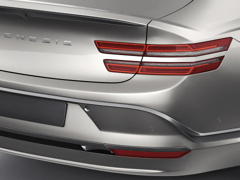 Genesis Electrified G80 Long 2025 3D Model