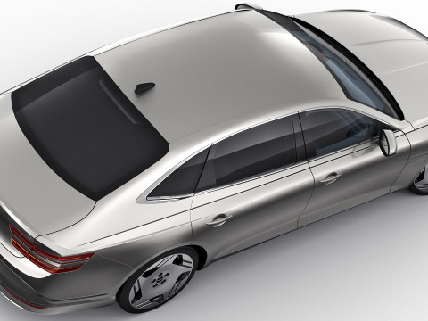 Genesis Electrified G80 Long 2025 3D Модель