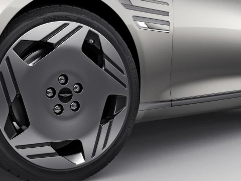 Genesis Electrified G80 Long 2025 3D Model