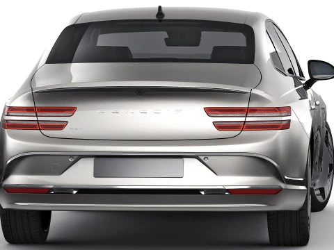 Genesis Electrified G80 Long 2025 3D Model