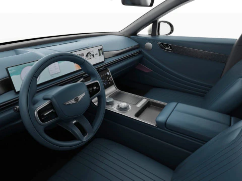 Genesis Electrified G80 Long 2025 3D Model