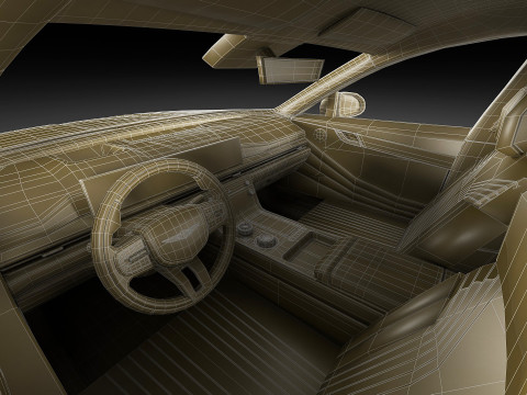 Genesis Electrified G80 Long 2025 3D Модель