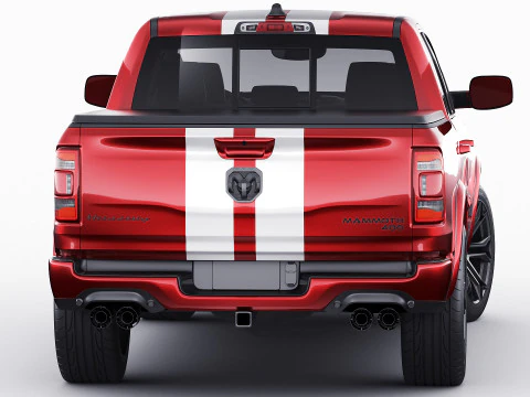 Hennessey MAMMOTH 400 3D Model