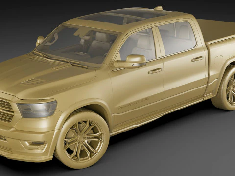 Hennessey MAMMOTH 400 3D Model