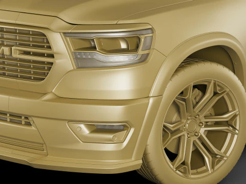 Hennessey MAMMOTH 400 3D Model