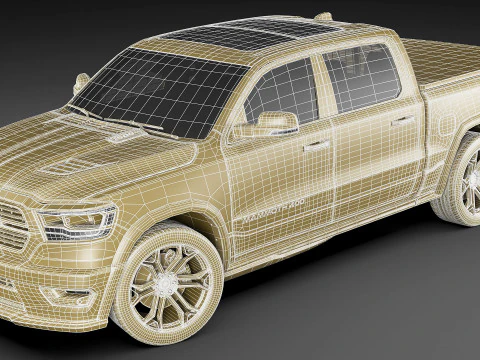 Hennessey MAMMOTH 400 3D Model