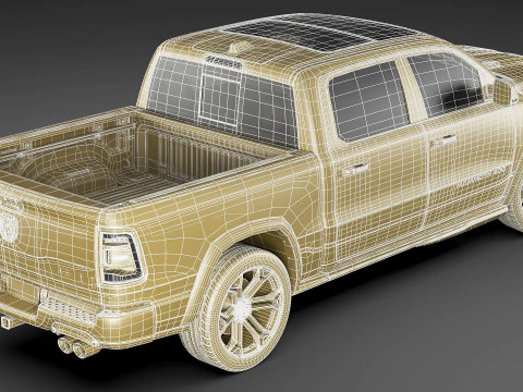 Hennessey MAMMOTH 400 3D Model