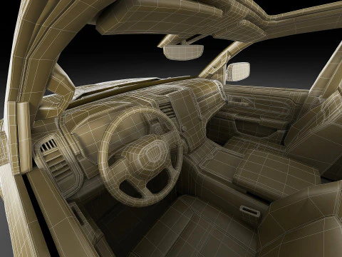 Hennessey MAMMOTH 400 3D Model
