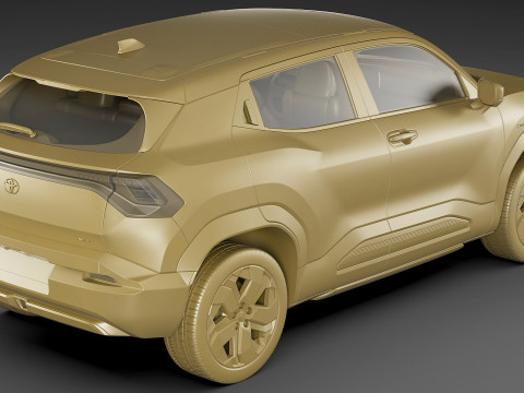 Toyota Urban Cruiser 2025 3D Model