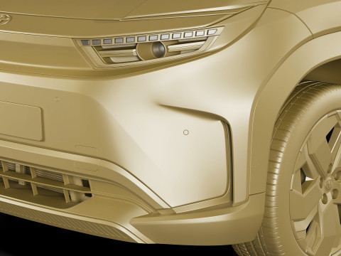 Toyota Urban Cruiser 2025 3D Model