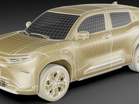 Toyota Urban Cruiser 2025 3D Model