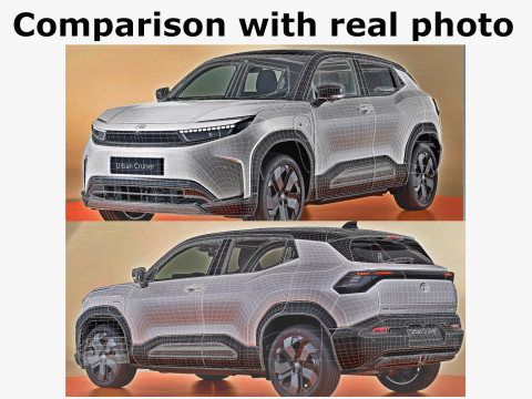 Toyota Urban Cruiser 2025 3D Model