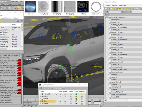 Toyota Urban Cruiser 2025 3D Model