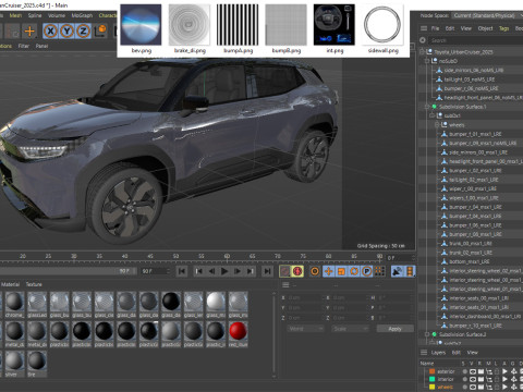 Toyota Urban Cruiser 2025 3D Model