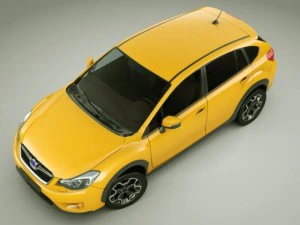 subaru xv 2012 3D Model
