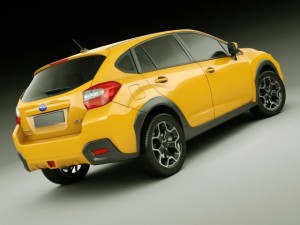 subaru xv 2012 Modèle 3D