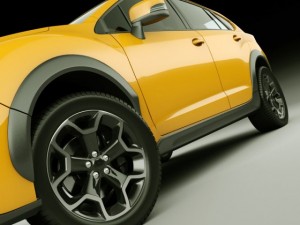 subaru xv 2012 Modèle 3D