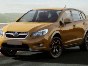 subaru xv 2012 Modèle 3D