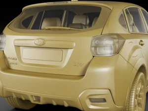 subaru xv 2012 3D Model