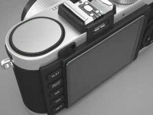 ライカ&times;2 3Dモデル