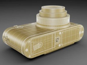 ライカ&times;2 3Dモデル