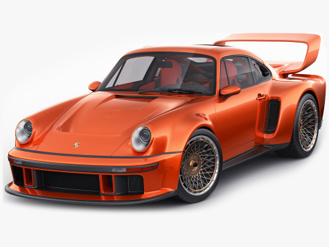 Singer 911 DLS Turbo Track Modèle 3D