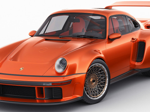 Singer 911 DLS Turbo Track Modèle 3D