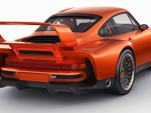 Singer 911 DLS Turbo Track Modèle 3D