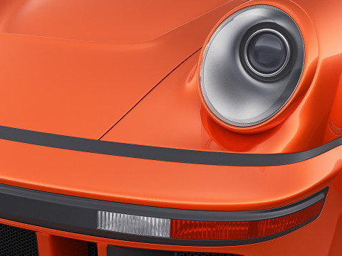 Singer 911 DLS Turbo Track Modèle 3D