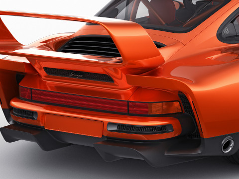 Singer 911 DLS Turbo Track Modèle 3D