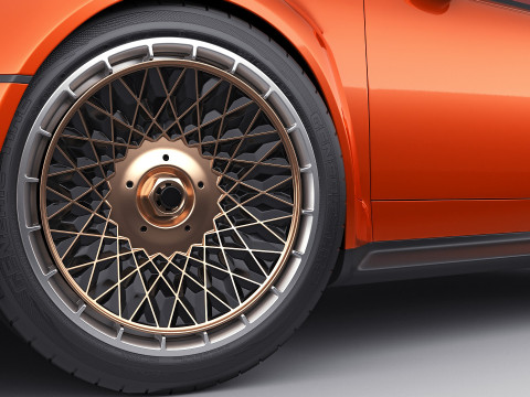Singer 911 DLS Turbo Track Modèle 3D