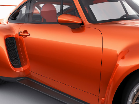 Singer 911 DLS Turbo Track Modèle 3D