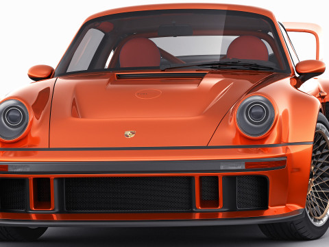Singer 911 DLS Turbo Track Modèle 3D