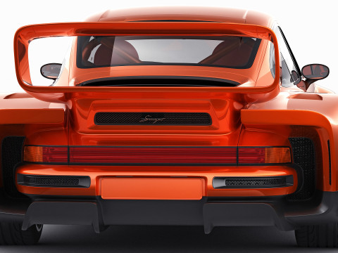 Singer 911 DLS Turbo Track Modèle 3D