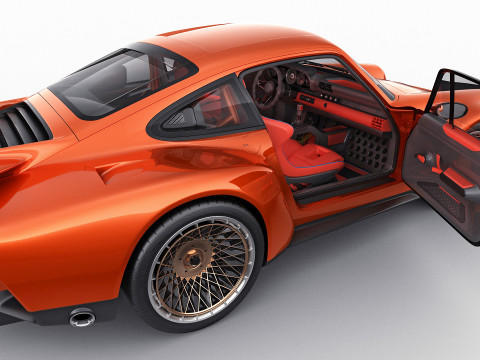 Singer 911 DLS Turbo Track Modèle 3D