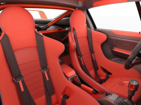 Singer 911 DLS Turbo Track Modèle 3D
